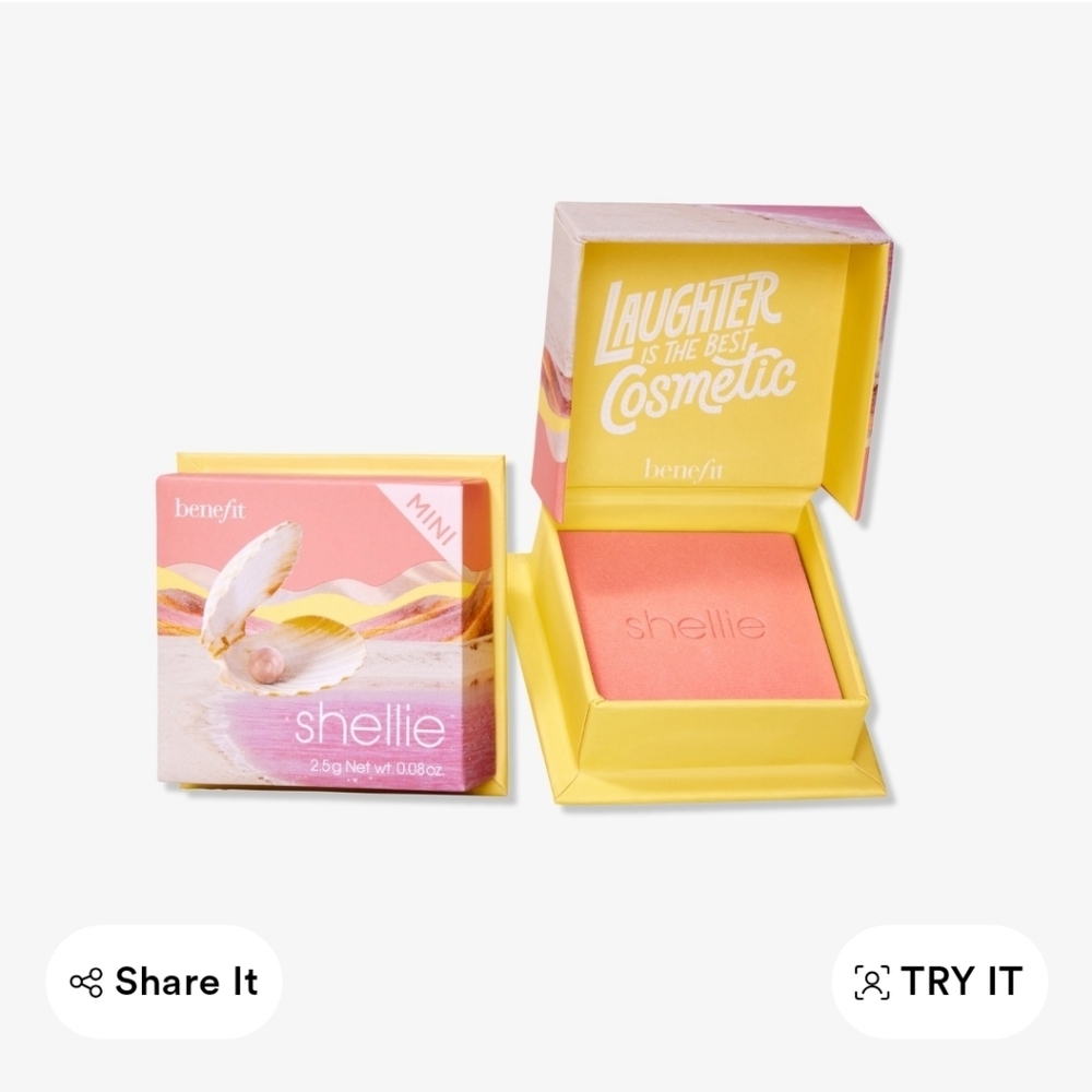 New Benefit Shellie Mini Blush - Pink